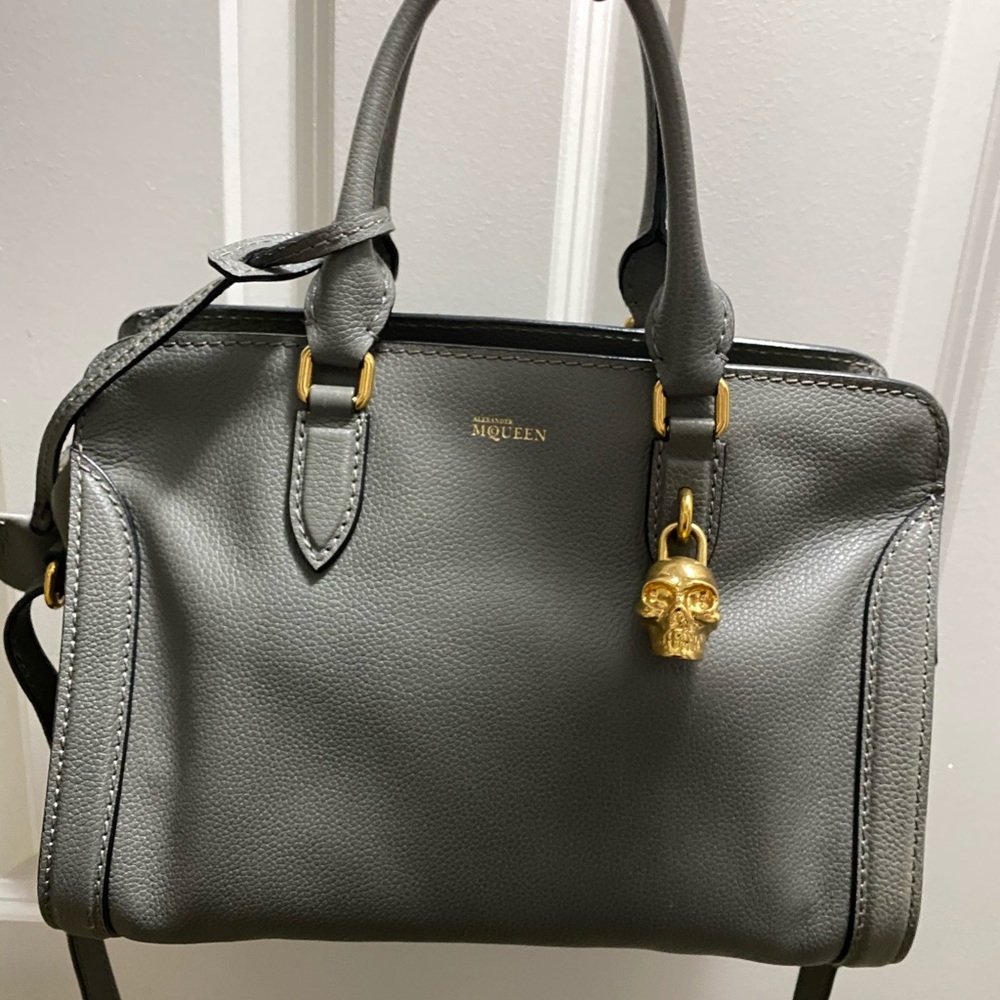 Alexander McQueen medium padlock purse